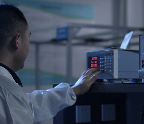 A Worker is operating machine