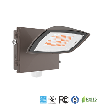 2-in-1 Adjustable Full cut-off wallpack-GEN2